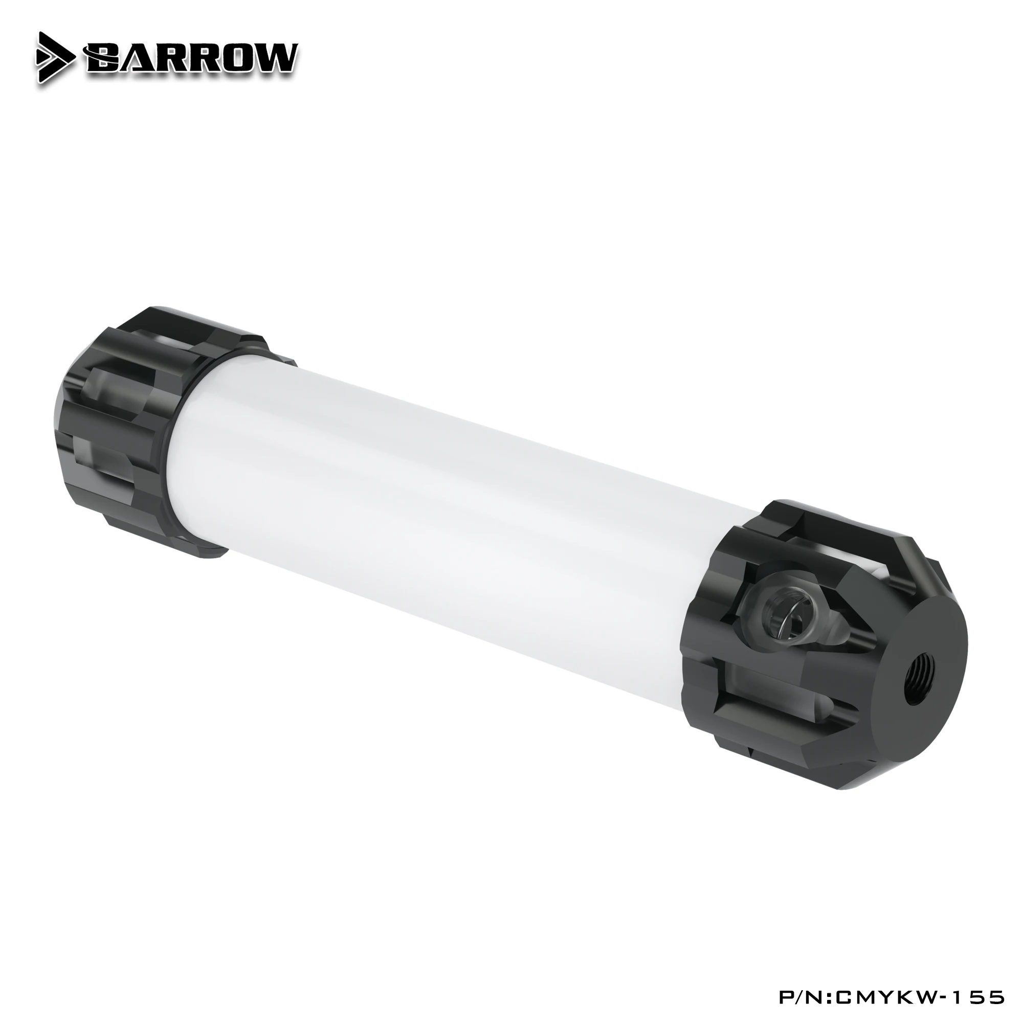 

BARROW 155 /205 /255mm X 50mm Double Helix T-Virus Cylindrical Water-Cooled Coolant Tank A-RGB Light System PMMA+Aluminum Cover