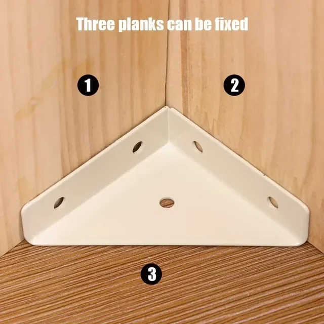 1/5 ชิ้นมุมขวาสแตนเลสสนับสนุน L รูปสนับสนุนสําหรับเฟอร์นิเจอร์ Joint ชั้นวางเฟอร์นิเจอร์ฮาร์ดแวร์ 5