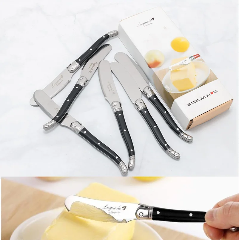 Butter Knife Cheese Knife Stainless Steel Kids Cutlery 4-10pcs