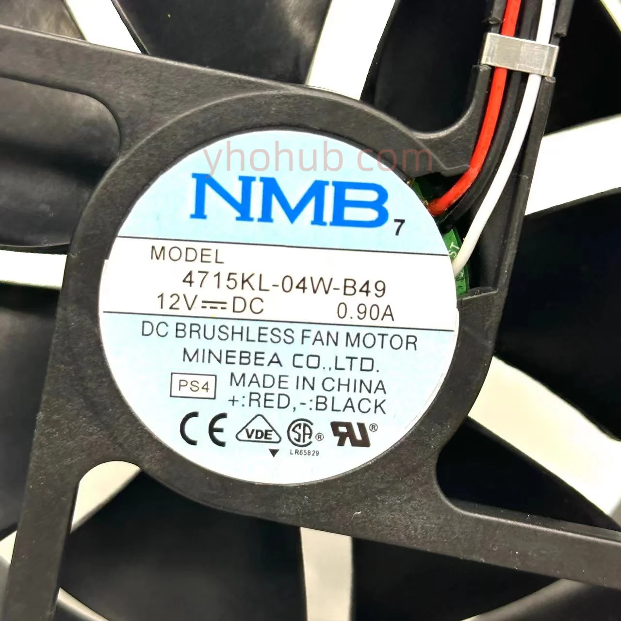 Ventilador Resfriador de Servidor Nmb-mat Ps4 dc 12v 0.90a 120x120x38 mm - Imagem 2