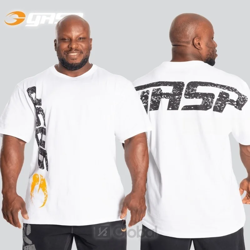 Cotton Short Sleeved Shirt GASP Original Tee Gaishipu Shiyuan Big Men's Short-sleeved Cotton Loose and Comfortable Muscle Bodybuilding T-shirt