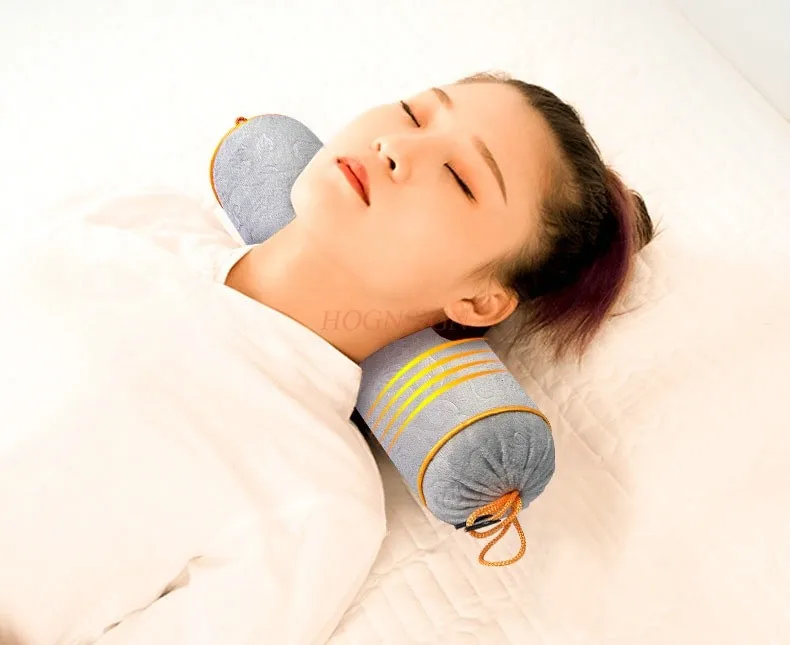 Wormwood Cervical Pillow Cervical Moxibustion Pillow Single Core Round Candy Adult Spine Comfortable Sleep