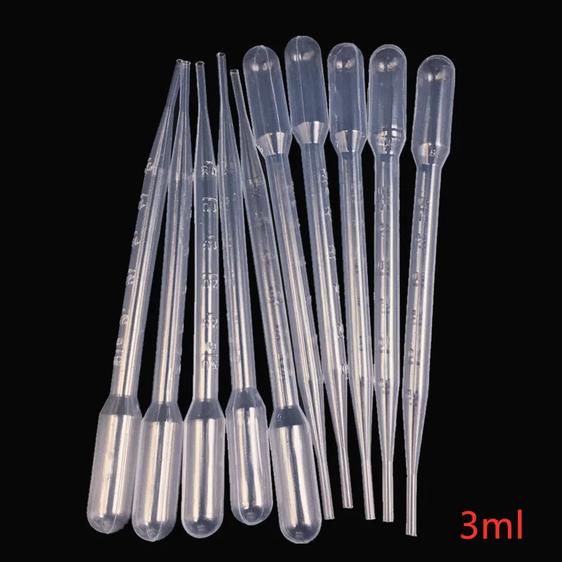 Plastic Eye Dropper Transfer Plastic Graduated Pipettes Plastic