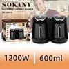 600ml Turkish Coffee Pot, 1200W Electric Drip Coffee Maker Machine,Double Pot Design, Household Office Milk Coffee Tea Pot 3
