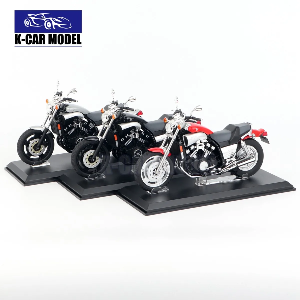 AOSHIMA 1:12 Scale YAMAHA Vmax Diecast Model Motorcycle Car Toys Gifts aoshima 1 12 scale monkey 125 blue diecast model motorcycle car toys gifts