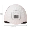 G5 240W 45LEDS Gel UV LED Nail Lamp Two hands Nail Gel Polish Curing Dual Led Nails Dryer 4