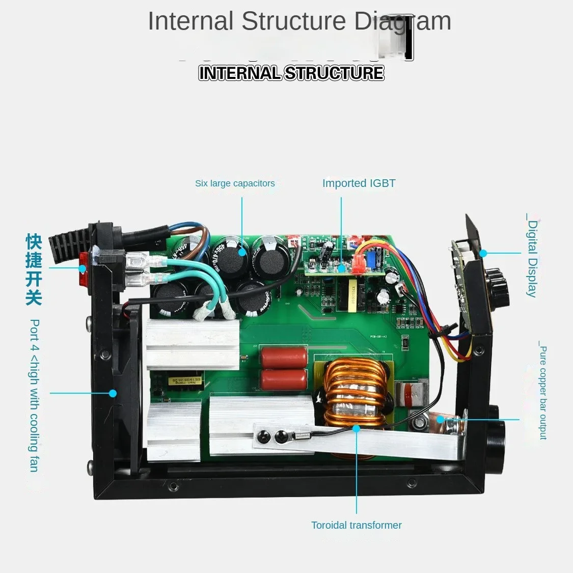 Smart Welding Machine 220v Household New Welding Inverter Intelligent Portable Light Small Multifunctional Welding Machine 4