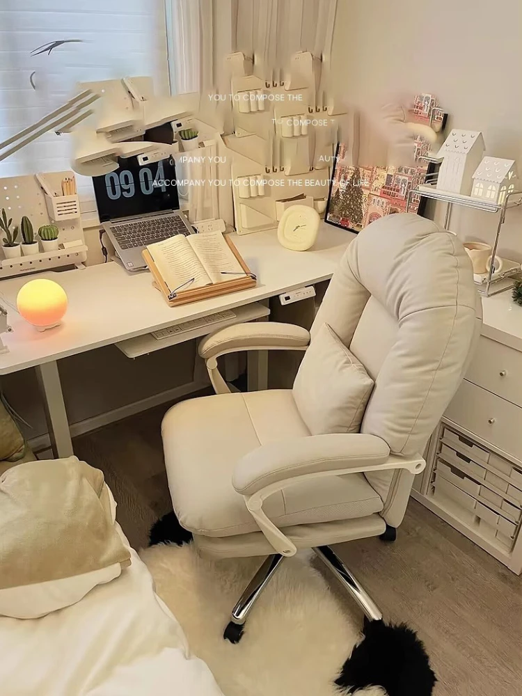 

Комфортное офисное кресло для медитации, кресло с откидывающейся спинкой для гостиной, игровое кресло, мягкая офисная мебель для работы в спальне