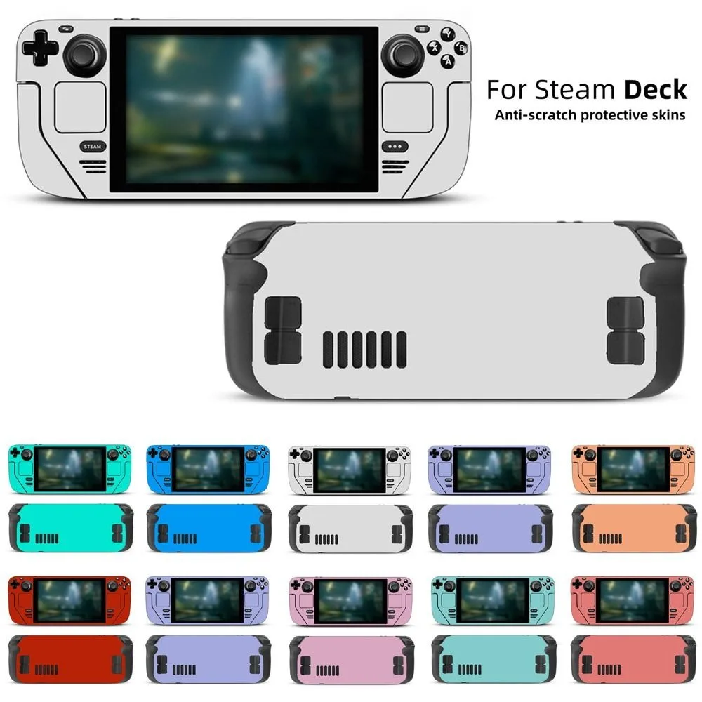 

Anti-scratch Skin Sticker For Valve Steam Deck Console Gameing Accessories Anti-slip Protection Decal Full Set Stickers