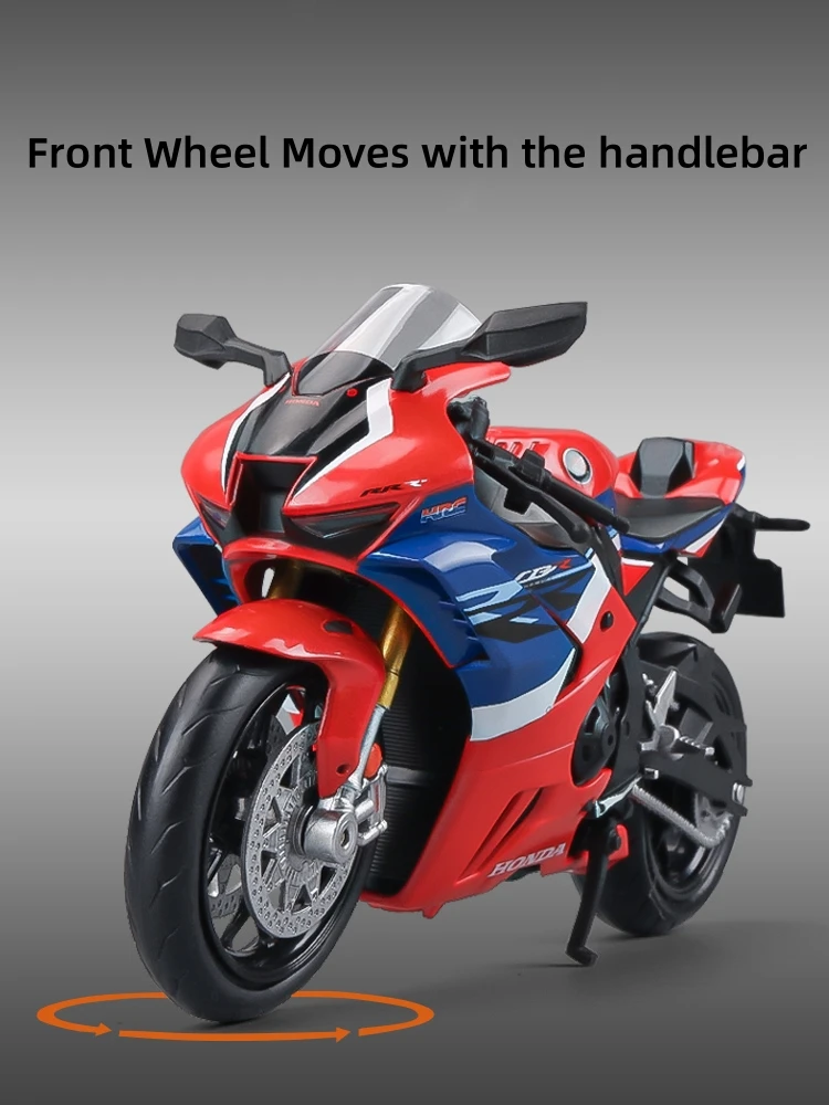 1/12 Honda CBR 1000RR Fireblade Toy Motorcycle RMZ City Diecast Metal Model 1:12 Racing Miniature Collection Gift For Boy Kid 3