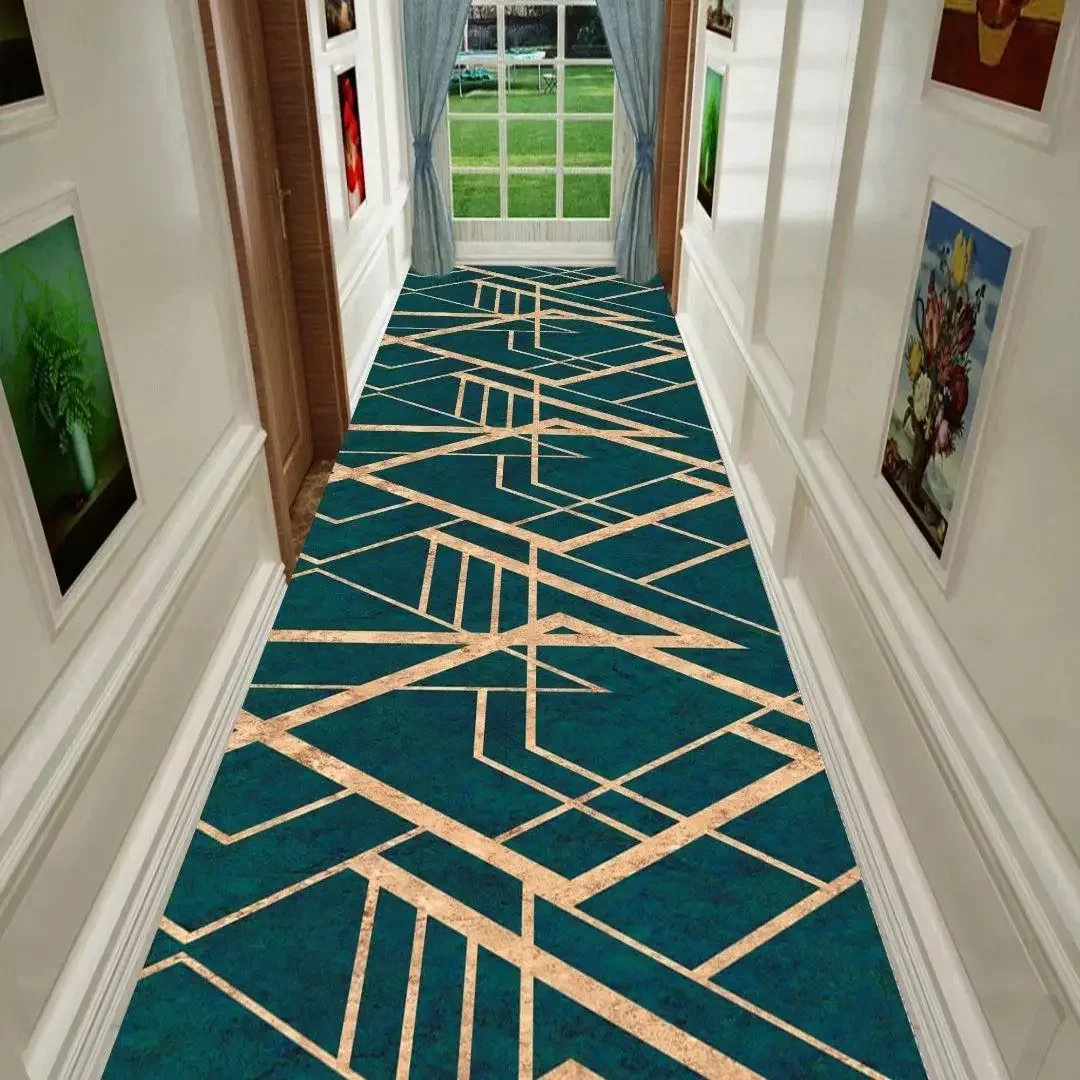 

Corridor Hall Runner Aisle Long Carpets for Living Room Decoration Home Washalbe Long Area Rug Entryway Entrance Door Mat Luxury