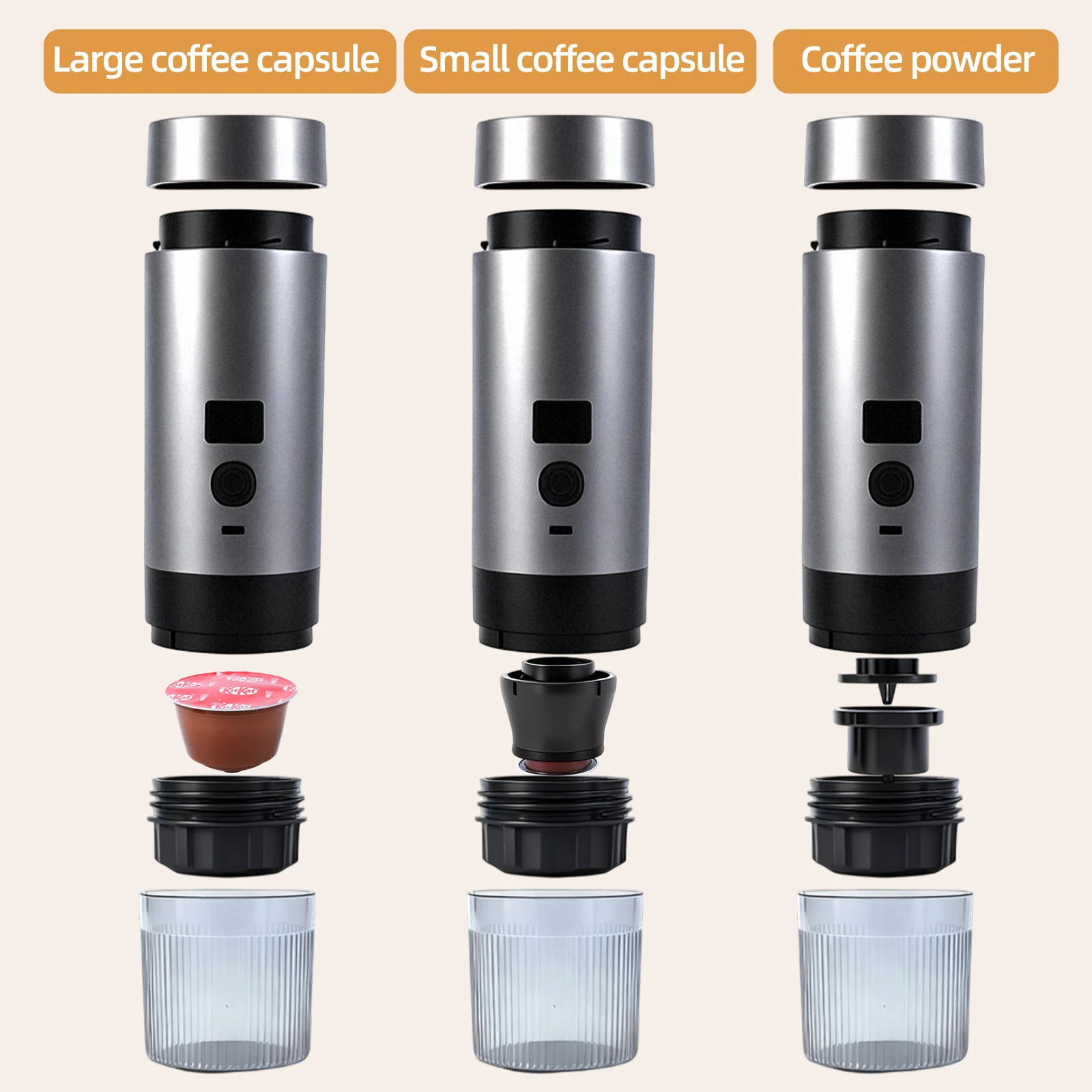 ماكينة اسبريسو 3in1 محمولة BALASHOV