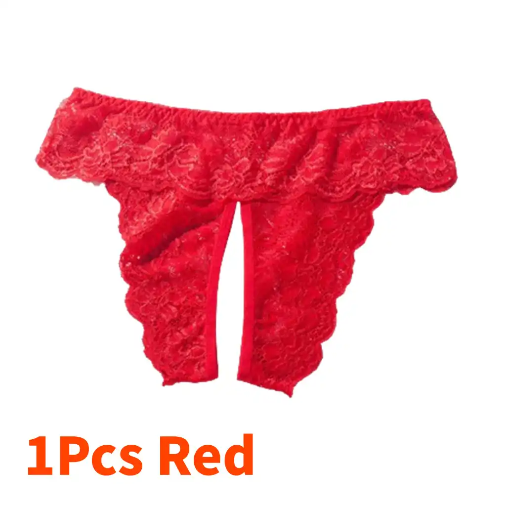 sexy lingerie big butt Fashion High Waist Briefs Transparent Sexy Lace Big Butt Ultra Plus Size  Underwear Panties for Big Women main image 0
