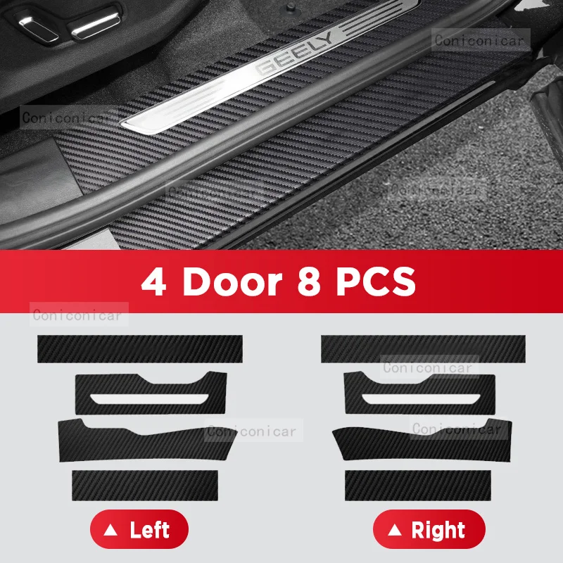 4 Door 8 PCS
