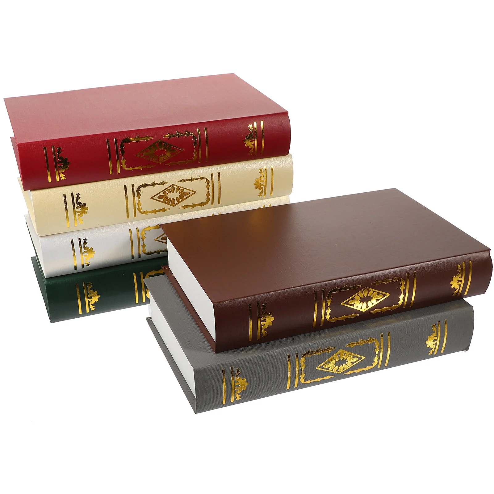 

6 шт. поддельная книга модная Имитация поддельная книга винтажная имитация книги модель