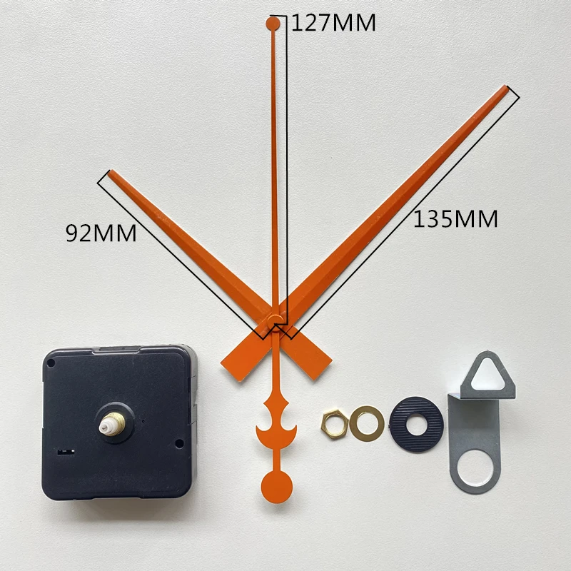Silent Quartz Movement Wall Clock Mechanism with 12MM Shaft