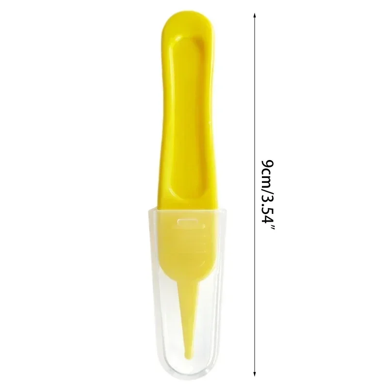 Baby Nasal Tweezer Baby Nose Cleaning Tweezer Round Head Nose Booger Picker Ear Cleaner Clip Tool Ear Wax Remover nose cleaning tweezers nasal tweezer cleaning tweezers