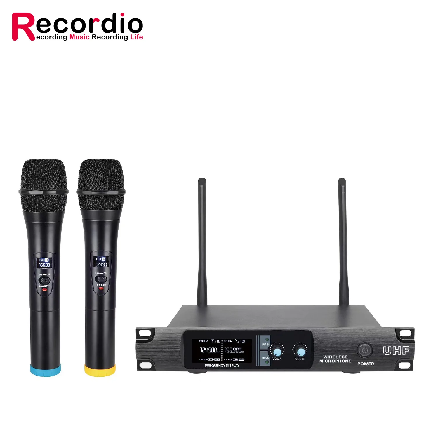 

GAW-SH300 Wireless Dynamic Handheld Microphone One-To-Two Household Karaoke Outdoor Stage Performance Conference Microphone