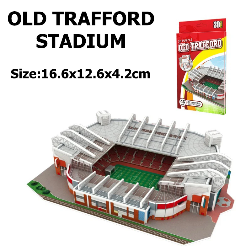 Legendary Soccer Stadium 3D Puzzle Kit | Educational Jigsaw Set | Perfect Gift