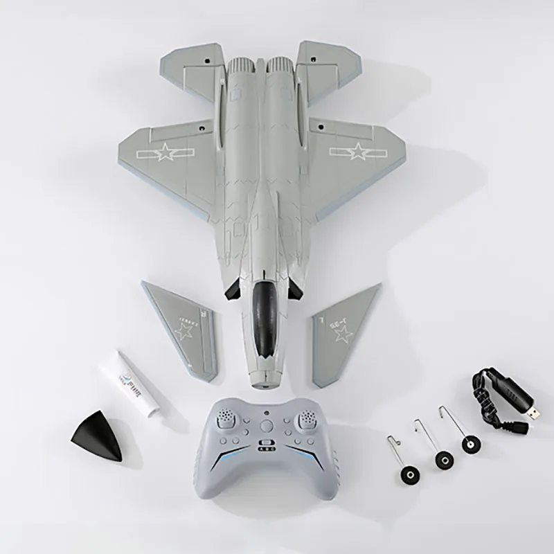 Remote Controlled Aircraft New Rc Fx9631 J-35 Large Sized Channel Fighter Brushless Fixed Wing 4-Channel Aircraft Model Model Bo 6