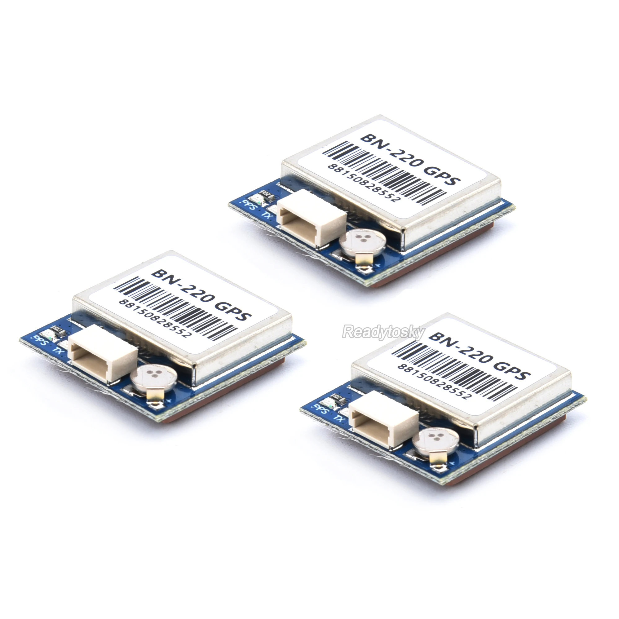 1/2 /3pcs BN-220 3.6V-5.5V TTL level GNSS Module GPS GLONASS Dual GPS Module built in FLASH BN220
