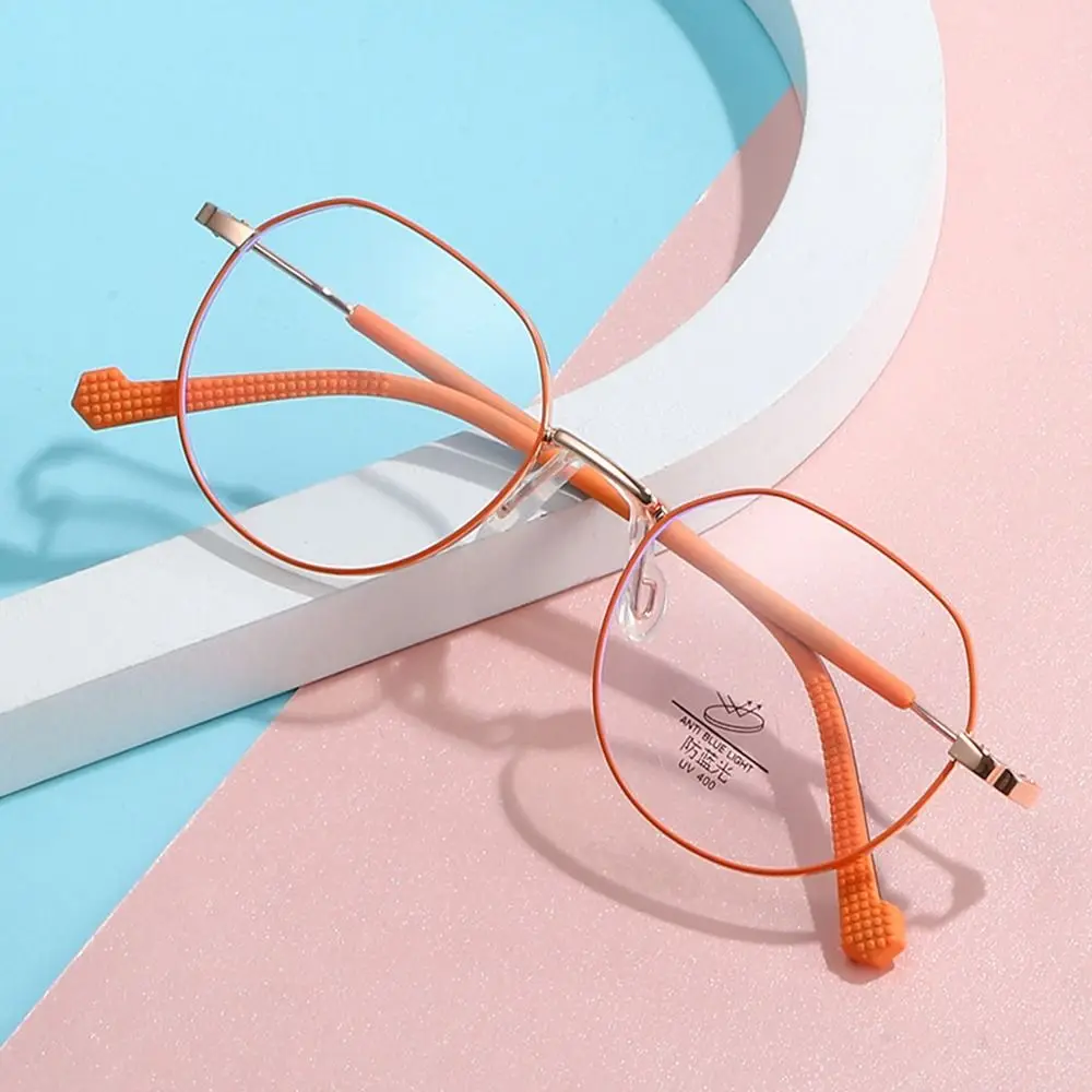Children Boys Girls Eye Protection Computer Ultra Light Frame Kids Glasses Anti-blue Light Comfortable Eyeglasses