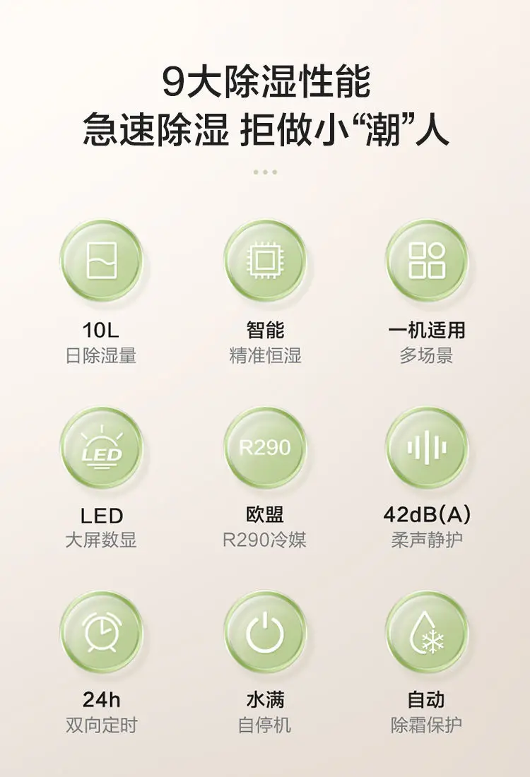Description Picture 5 of itemDehumidifier household bedroom dehumidifier moisture absorption basement dry moisture proof deshumidificador