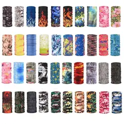Skull and Joker Movie Character Face Pattern Bandana Buff Scarf Mask for Cycling Exercise Racing Scarves New