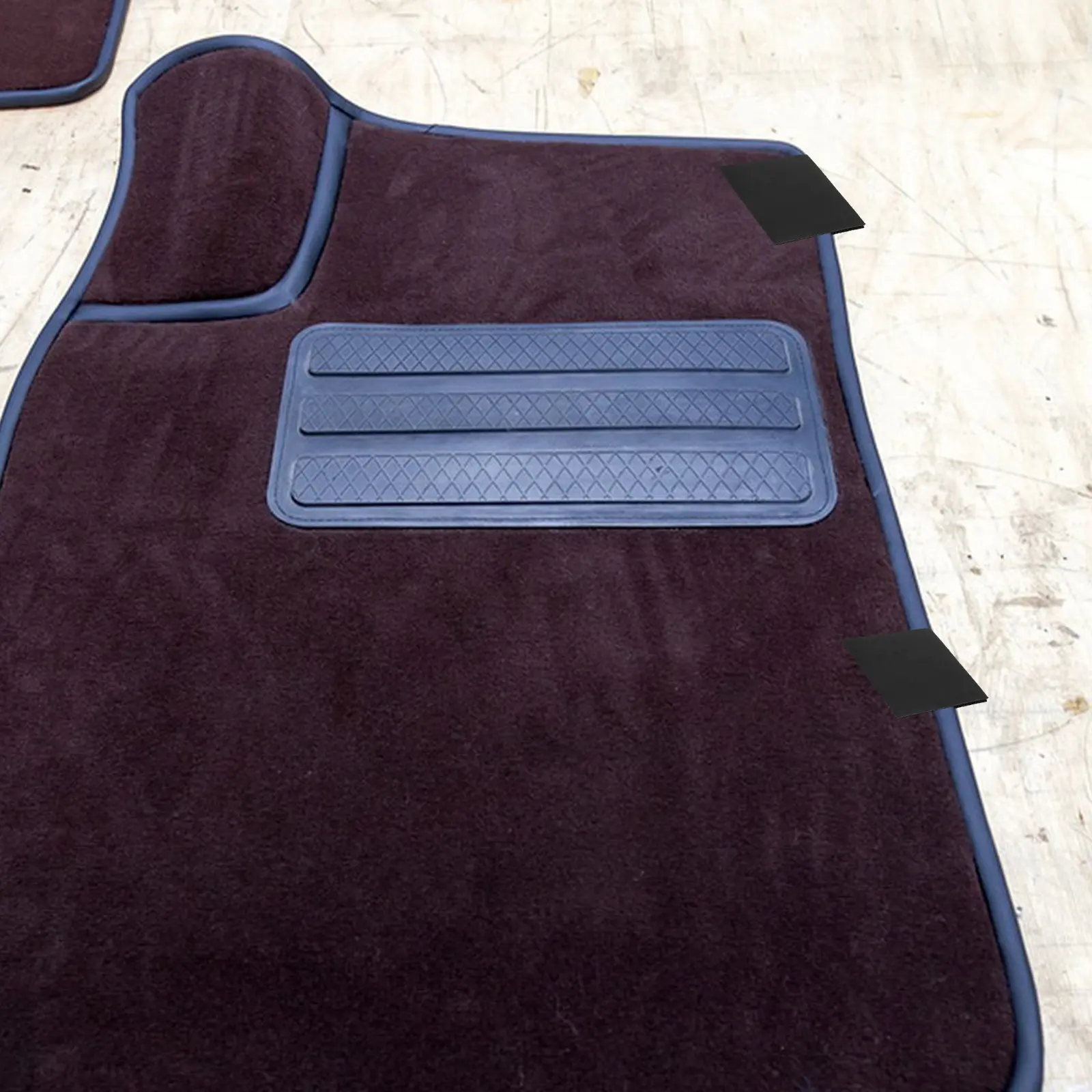 20개 양면 훅앤루프 테이프 자동차 바닥 매트 고정 장치 보이지 않는 강력한 고정력 자동차 내부 카펫