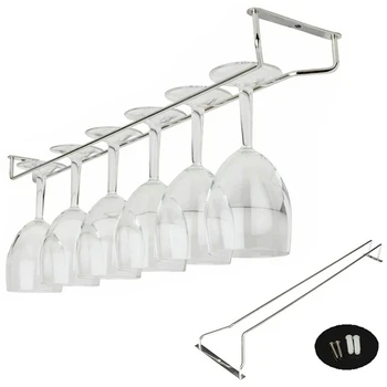 27/35/55cm portabottiglie portabottiglie portabottiglie appendiabiti da Bar in acciaio inox portabicchieri portabottiglie portarotolo di carta
