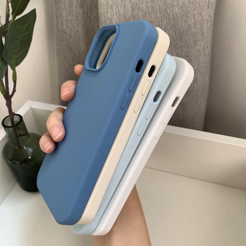 iphone 13 pro cover Liquid Camera Protection Silicone Phone Case for iphone 13 12 pro max soft full cover on for iphone 13 12 mini back case bumper apple iphone 13 pro case