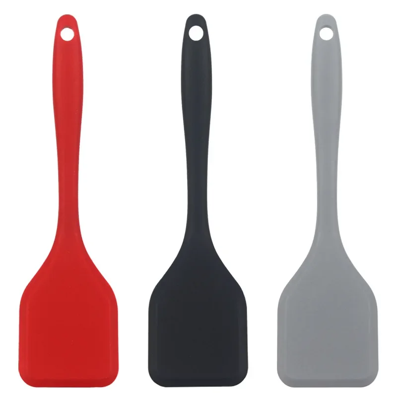 1PCS Silicone Spatula Shovel Frying Heat Resistant Cooking Spatula Non-stick Small Shovel Home Kitchen Cooking Utensils cooking spatula silicone spatula steak spatula