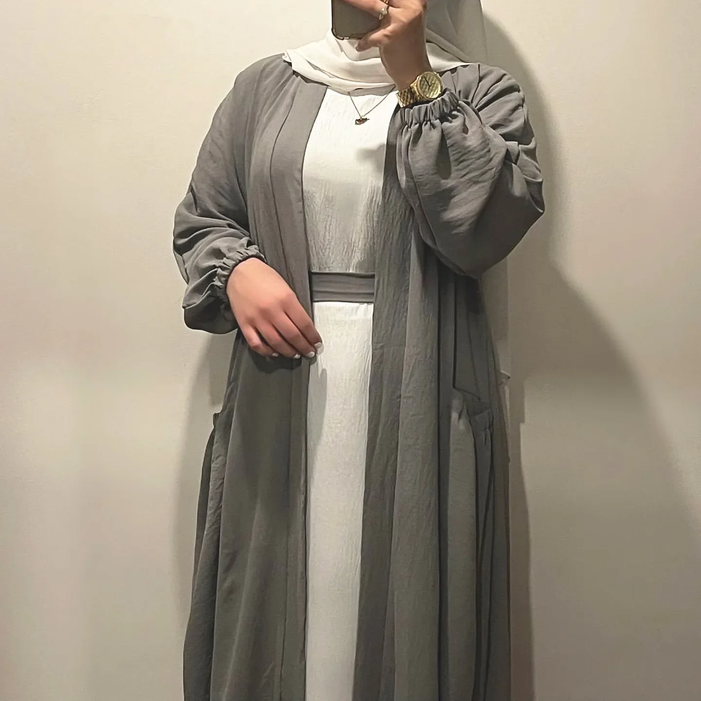 Eid Luxury Abaya Kimono Hijab Muslim Dress for Women 2023 Summer Fashion Belted Open Abayas Dubai Party Turkey Islam Kaftan Robe