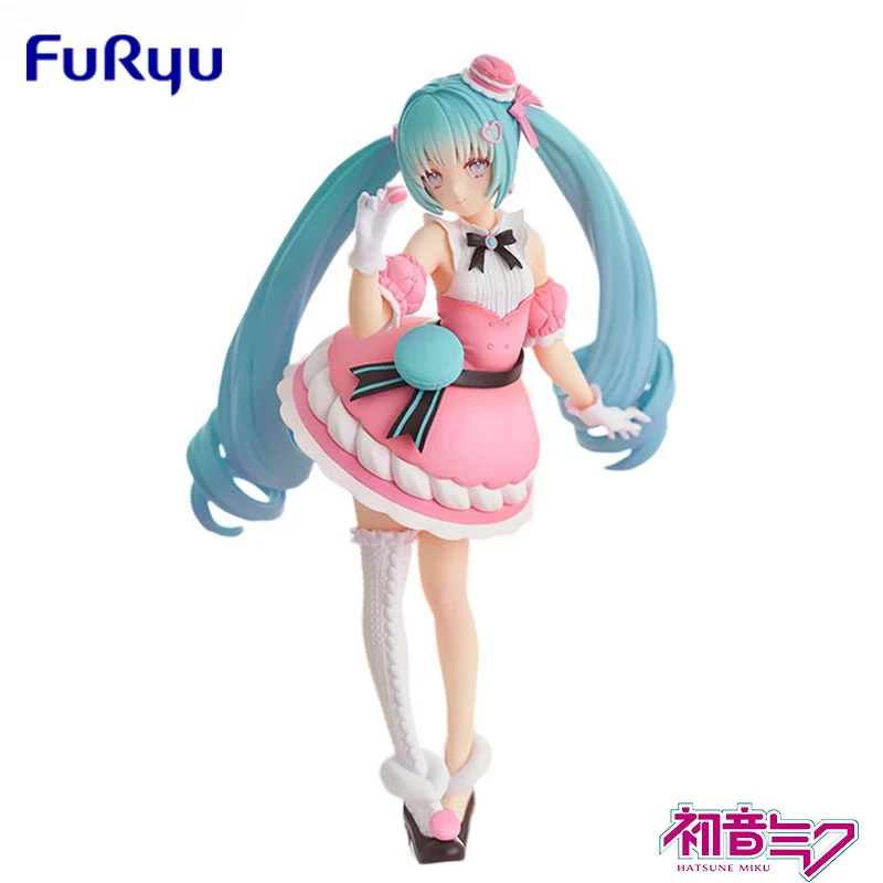 Zhongkaihua Miku Figura de Bonbons con Vestido Ver. Figuras de Anime Miku Figura de Acción de PVC Modelo Estatua de Posición de Pie Adornos de Escritorio Zhongkaihua Miku Figura de Bonbons con Vestido Ver. Figuras de Anime Miku Figura de Acción de PVC Modelo Estatua de Posición de Pie Adornos de Escritorio
