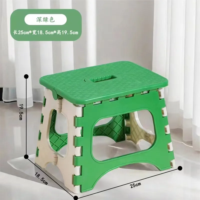 Thick Plastic Folding Outdoor Mini Portable Stool Dining Chairs