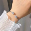 Fashion Arab Dubai Style Bracelet Luxurious Jewelry Copper Micro Inlay Zircon Oval Bangle Wedding Gift Jewelry for Women 4