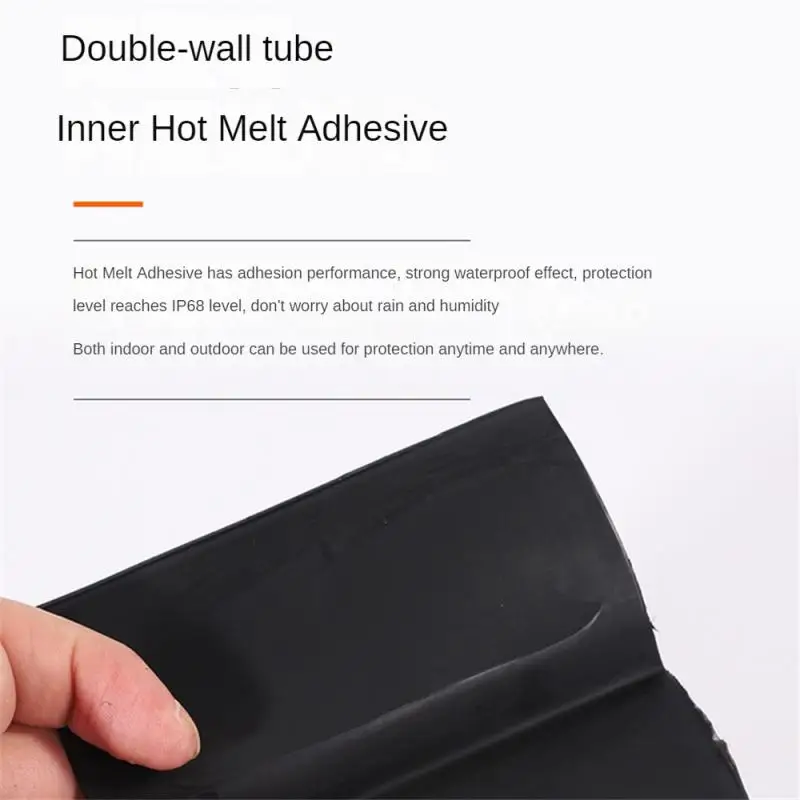 4:1 Heat Shrink Tube with Glue Dual Wall Tubing Diameter 4 6 8 20mm Adhesive Lined Sleeve Wrap Connector Repair