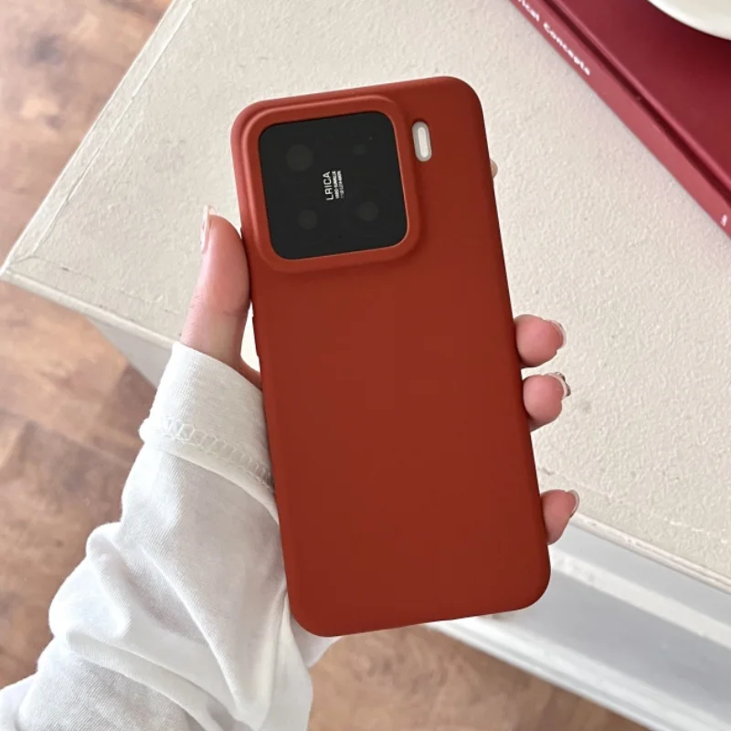 Luxury Liquid Silicone Shockproof Protective Candy Phone Case