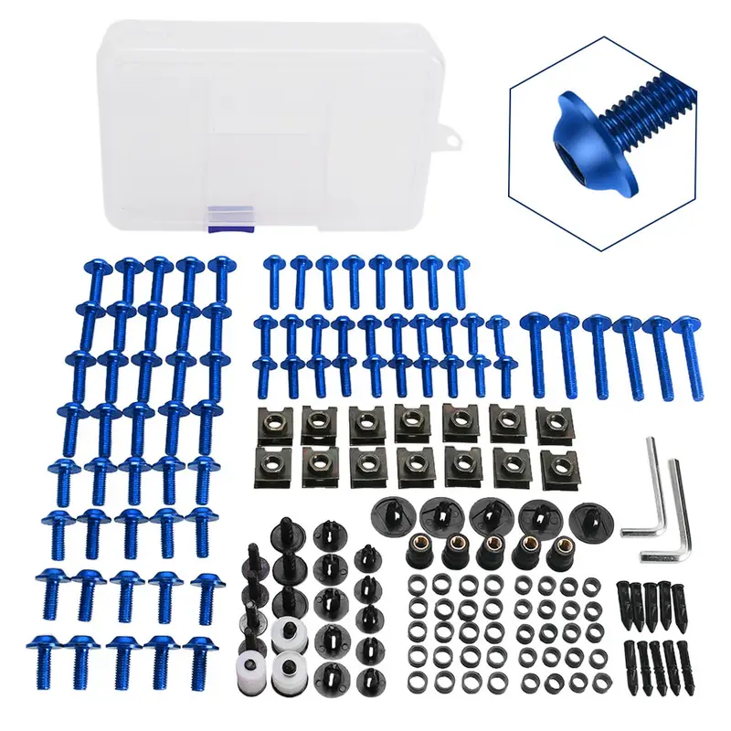 FOR HONDA CBR125 CBR125R CBR150R CBR25 CBR250R CBR250RR CBR300R Motorcycle Complete Full Fairing Bolts Kit Screws Nuts Clips - Image 7