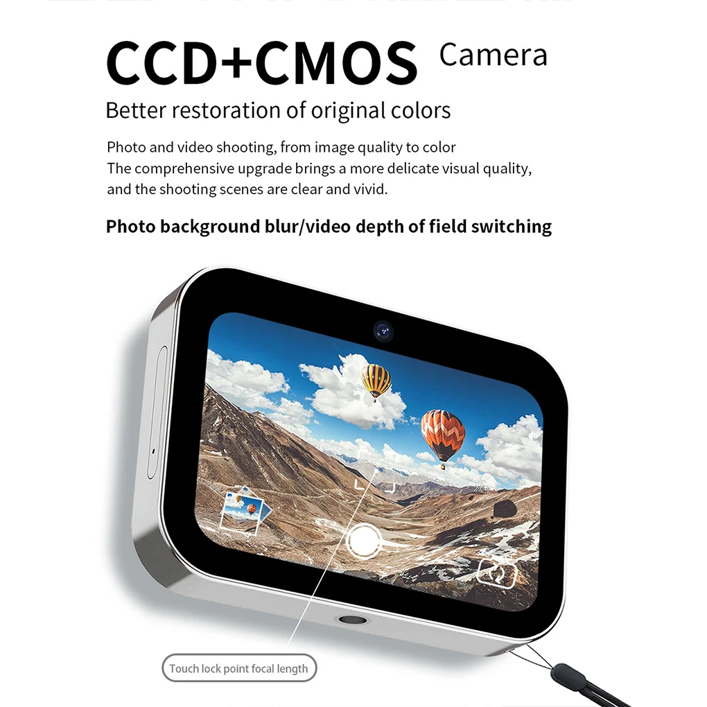 새로운 4K CCD HD 디지털 카메라 64MP 디지털 플래시 비디오 카메라 터치 스크린 16X 디지털 줌 IR 야간 투시경 카메라 MP3
