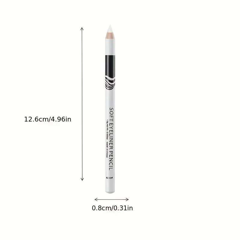 Eyeliner Pencil 3/5pcs White Eyeliner Waterproof Smooth Easy Wearing