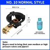 Energy-saving Kitchen Gas Stove Cooktop Hob Commercial Fierce Fire Gas Stove Single Gas Stove Liquefied Gas 6