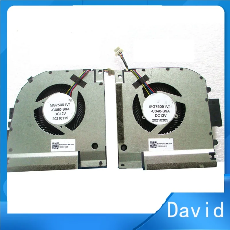 

Вентилятор охлаждения ЦП для Thor TR ZERO 2021 RTX30 MG75091V1-C050-S9A Сварка 5DC88C000 MG75091V1-C040-S9A Сварка q5dc88c001 12v