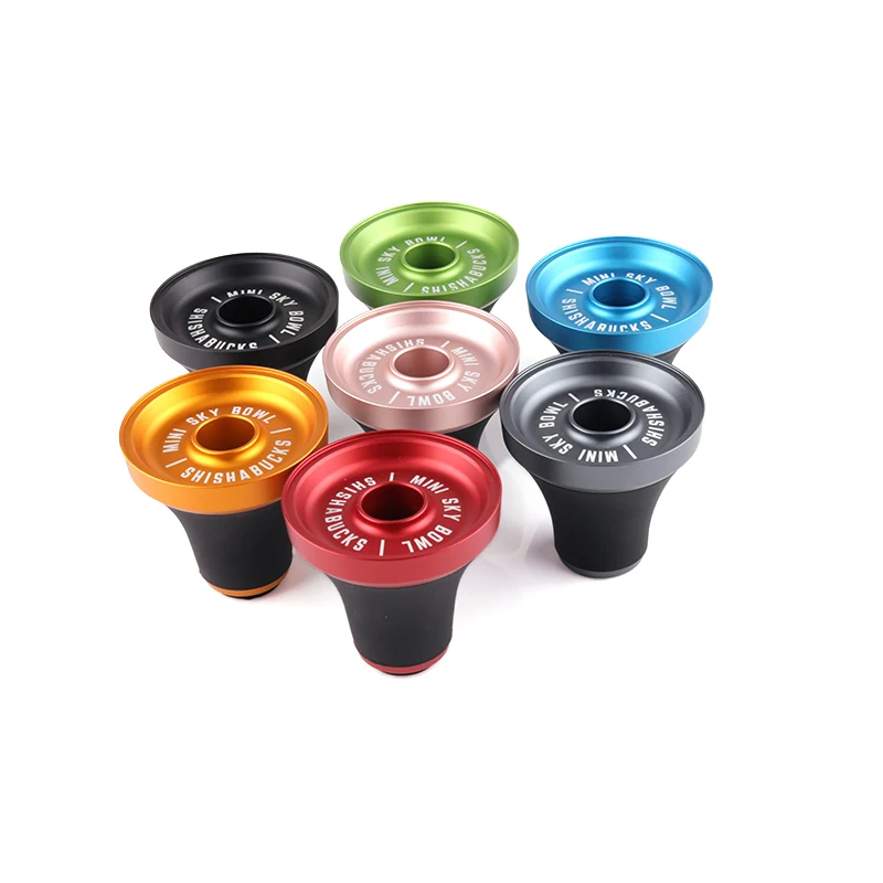 

Миска для водопроводной трубы Shishabucks, миниатюрная миска высокого качества для кальяна, миска для кальяна из алюминиевого сплава, миска для кальяна