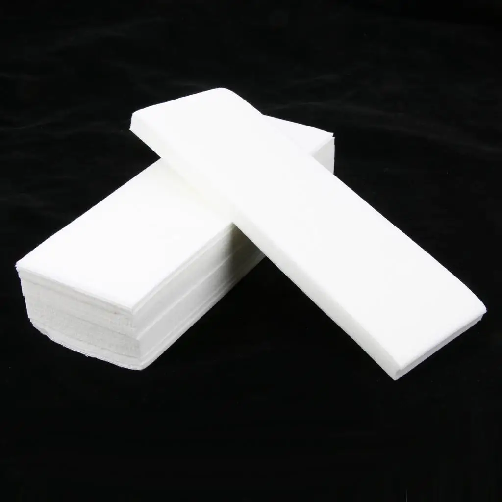 100 Pcs Beauty Non Woven Body Facial Strips Hair Removal Strips