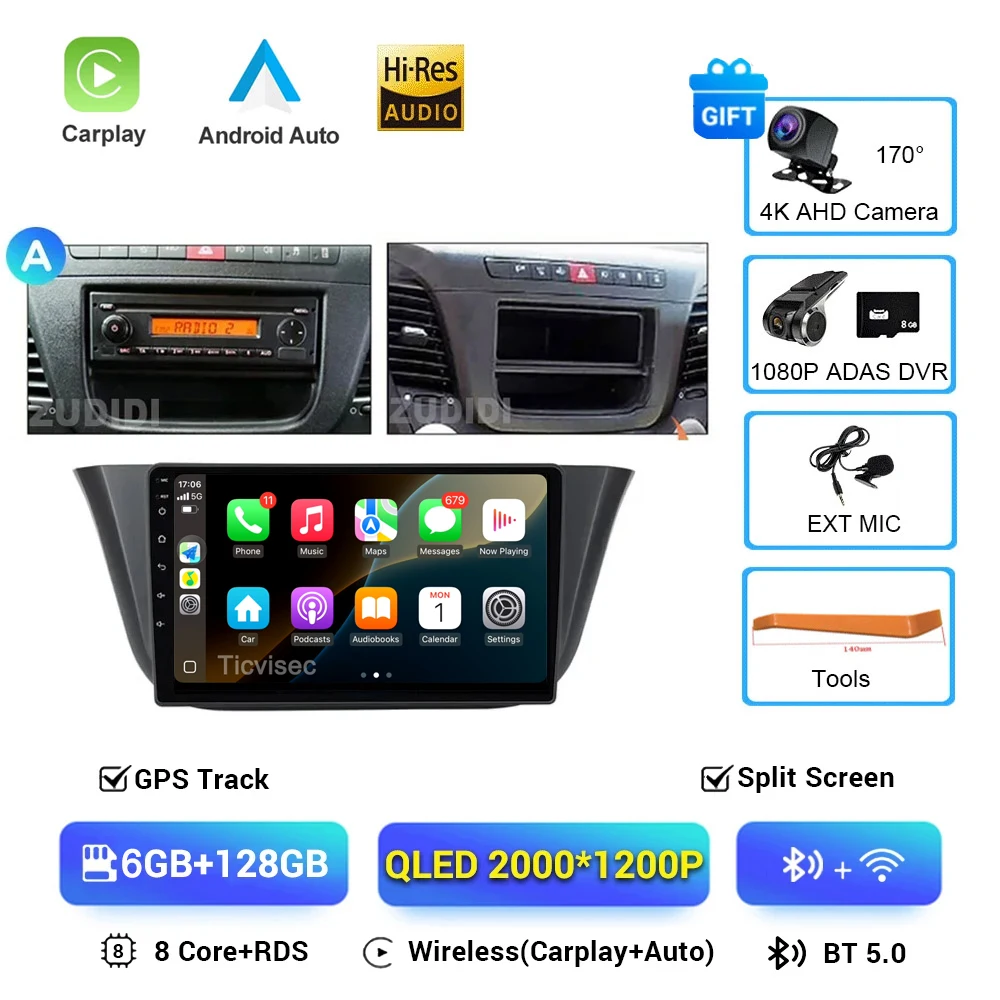 A-6G-128G CAM DVR