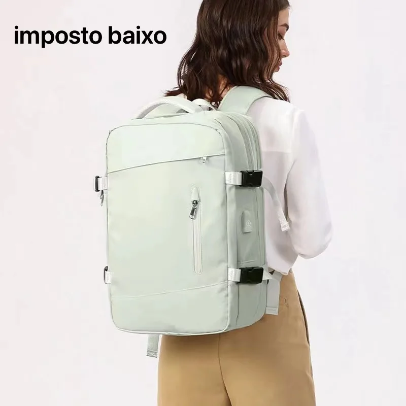 Men\'s Extendible Mochila USB Bags Bag Trip Charge Laptop Luggage Students Travel Business Women Backpack Unisex AliExpress XA299C - Large