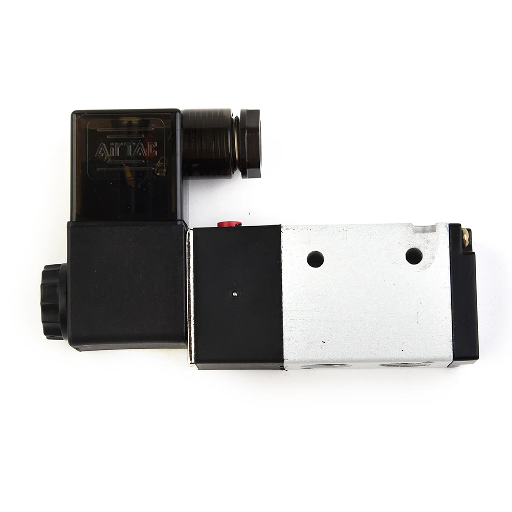 

Solenoid Valve High Quality 110*65*22mm Solenoid Valve 0.15-0.8MPa 2 Position 3 Way 1/4 PT Air Pneumatic Solenoid Valve