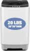Portable Washing Machine, 20Lbs Capacity Full-Automatic Portable Washer, 2.8Cu.ft Washer and Dryer Combo with Drain Pump 1