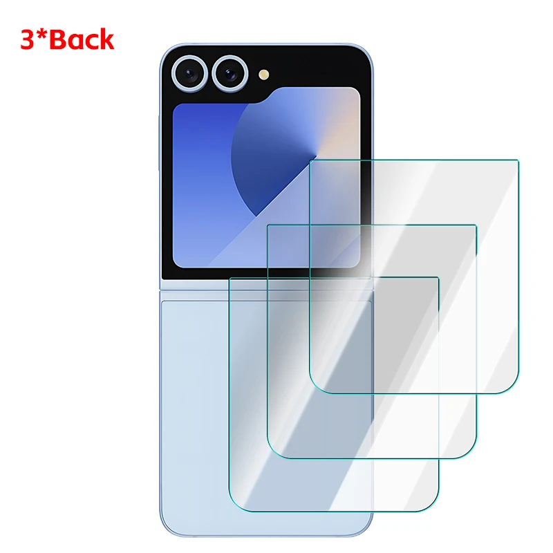 Premium 9H Hardness Tempered Glass Screen Protector - Front & Back Anti-Scratch Film